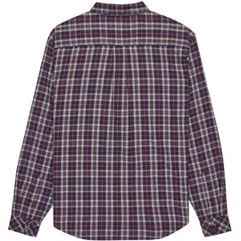 Element Button Down Flannel Regular Fit Langarmhemd - Tartan Graystone - L