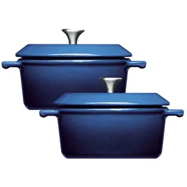 WOLL Iron Topf-Set 2-tlg. 10 cm blau