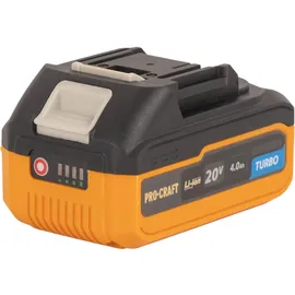 PROCRAFT 20/4 Turbo Akku 20 V 4,0 Ah
