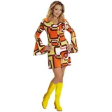 w widmann milano party fashion 70er Jahre Kostümkleid Damen M