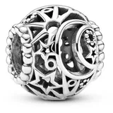 Pandora 799183C00 Silber Charm Sonne, Mond & Sterne