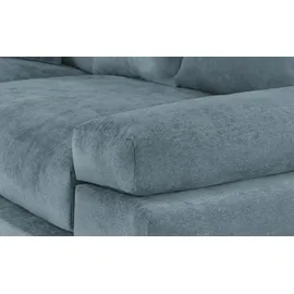 Smart Ecksofa Lionore ¦ blau ¦ Maße (cm): B: 256 H: 86 T: 256.0