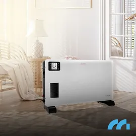 Maltec Elektroheizung Konvektor Heizgerät Heizlüfter mit Fernbedienung Thermostat MalTec Ch3500DW Turbo 2300W Wifi APP-Steuerung Timer 24h Anti-Frost