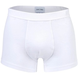 HOM Herren Comfort Boxer Brief - Supreme Cotton, Slip, Unterwäsche, einfarbig Weiß L