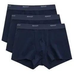 Gant für Herren. 900003333 Set 3 Basis-Boxershorts (XXL), Heimtextilien, Baumwolle, Marine