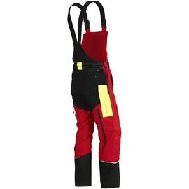 KOX Schnittschutz Latzhose Mistral 3.0 Rot/Gelb - 27 untersetzt