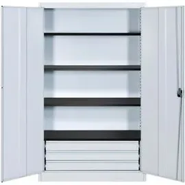 Mauser entero BFZ5 Aktenregal 120 x 50 x 195 cm grau