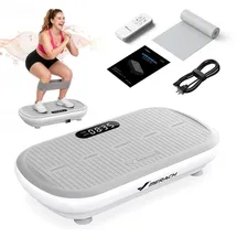 Merach Vibrationsplatte Rosa