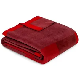 IBENA Ravello Kuscheldecke 150 x 200 cm Rot