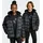 adidas Synthetic Down Allover Print Jacke Schwarz 140