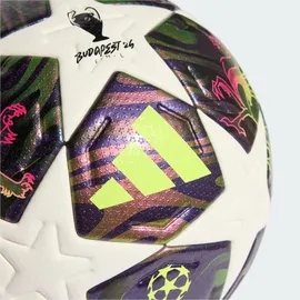 adidas UEFA Champions League Final Pro Ball - Dark Purple / White / Solar Yellow - 5