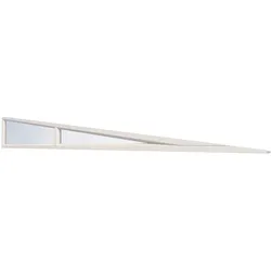 Seitenkeil | RAL 9001 | Farbe Klar / Opal Weiß | Tiefe 2,50 m
