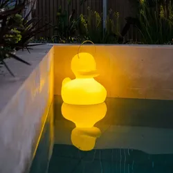 MEGA-DUCK lampe L88xB74xH85cm - gelb