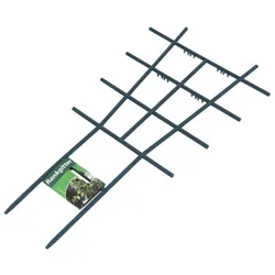 Global Partner Rankgitter Pflanzgitter V Form PP Kunststoff ca 22x42cm Gartengitter Pflanzenstütze Rankhilfe Garten