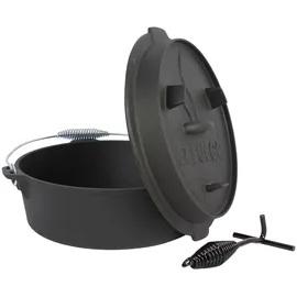 El Fuego Dutch Oven 5,6 l Gusseisen schwarz