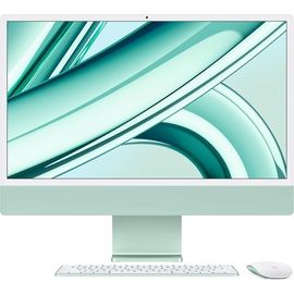 Apple iMac 24" grün, M3 - 8 Core CPU / 8 Core GPU, 8GB RAM, 256GB SSD (MQRA3D/A [2023 / Z196])