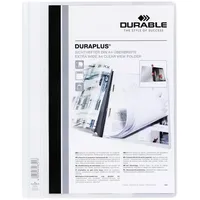 Durable DURAPLUS DIN A4 überbreit Weiß 25 St.