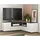 Symbiosis Angle TV-Schrank 130 130x46x130 cm Weiß/Eiche Lowboard