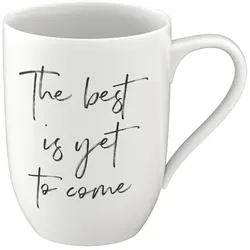 Villeroy & Boch Becher mit Hkl. The best is yet to come Statement 