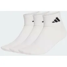 adidas Thin&Light Sportswear Knöchelsocken 3er Pack Weiß 43-45