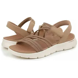 SKECHERS Go Walk Flex Damen Tan/Beige 41