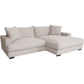 Roller Ecksofa - dove - Cord - Recamiere rechts