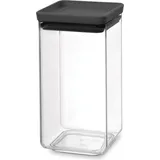 Brabantia Küchenbehälter mittel quadratisch dunkelgrau