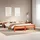 vidaXL Massivholzbett 180 x 200 cm Braun