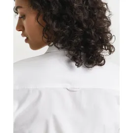 GANT Damen Slim Stretch Oxford Shirt Klassisches Hemd, weiß 36