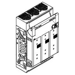 ABN XTR312 NH-Trenner Gr, 1 mit Universal Anschluss Montage auf Montage-Traverse