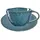 LEONARDO Cappuccinotasse 0,29 l Blau 4 St.