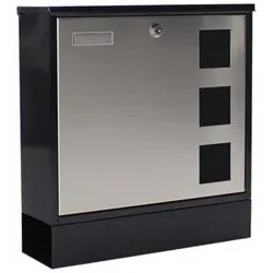 Briefkasten Design Mailbox schwarz