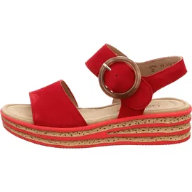 Gabor Riemchensandale Damen Rot 42