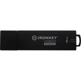 Kingston IronKey D300SM 64 GB schwarz USB 3.0
