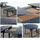 aleos Gartengarnitur Ausziehtisch 120-160 x 75 cm Grau