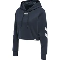 hummel hmlLEGACY Cropped Hoodie Damen blue nights S