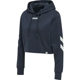 hummel hmlLEGACY Cropped Hoodie Damen blue nights S