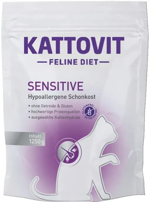 KATTOVIT Feline Diet Sensitive Trockenfutter 1,25 kg