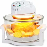 Halogenofen Heißluftofen 18L Multikocher Grill Backofen Auftauen 1500W