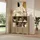 [en.casa] Highboard Lukkodso 102 x 98 x 30 cm Eicheoptik, mittelhell / Beige
