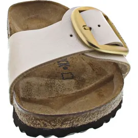 Birkenstock Madrid Big Buckle Birko-Flor graceful pearl white 36