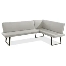 Niehoff Elba Eckbank links 235x170cm, Bezug Alpine beige, Gestell Stahl anthrazit