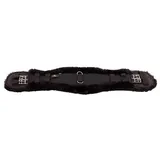 BR Lammfellkurzgurt Dressurgurt 65 cm Schwarz/Schwarz