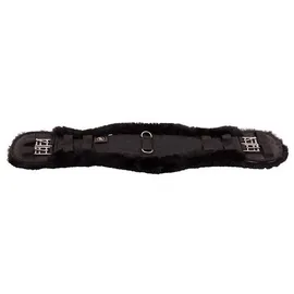 BR Lammfellkurzgurt Dressurgurt 65 cm Schwarz/Schwarz
