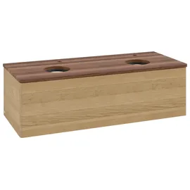 Villeroy & Boch Waschtischunterschrank 120 x 36 x 50 cm Eiche