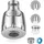 Vinabo Wasserhahn Luftsprudler 360 Grad Schwenkbar Erweiterter Bubbler Tap Belüfter Wassersparender Wasserhahn Filter mit 2 Modi Mischdüse für Küche und Bad