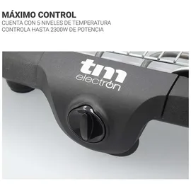 TM Electron Tragbarer Elektrogrill Tmpgr010 - Black - One Size