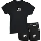 Fila Shorty Pyjama-Shorts schwarz L