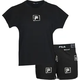 Fila Shorty Pyjama-Shorts schwarz L