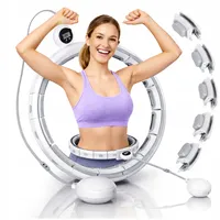 Gewichteter Hula-hoop-reifen Mit Knoten Und Massagefunktion – Schlankheitsgeschenk Für Frauen